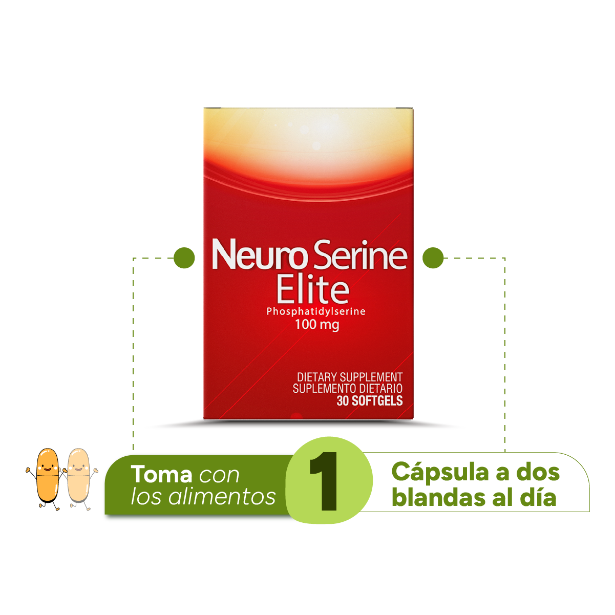 Neuro Serine Elite 100 mg x 30 Softgels