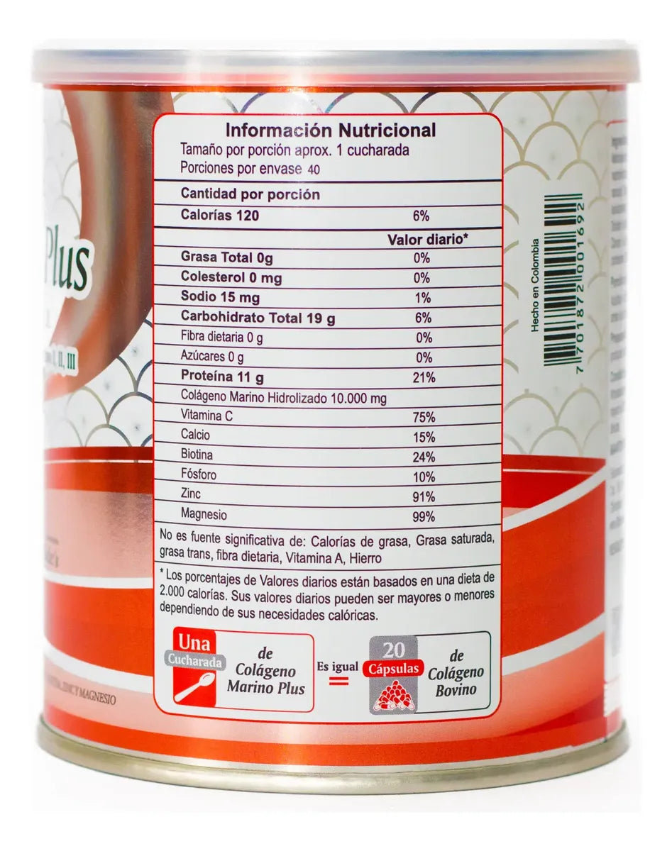 Colágeno Marino Plus x 400 gr