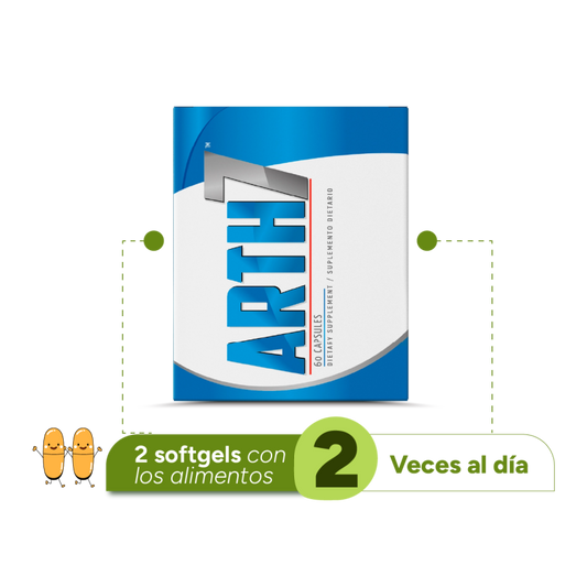 Arth7 60 cápsulas - Artemisa Productos Naturales