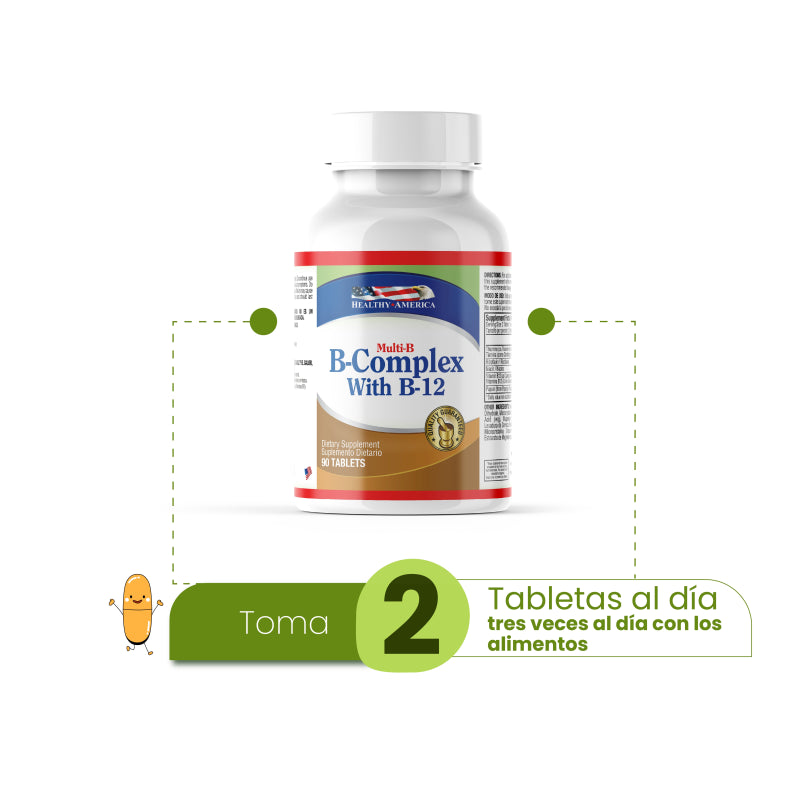B Complex x 90 tab - Artemisa Productos Naturales
