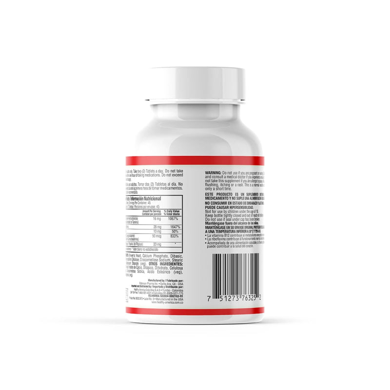B Complex x 90 tab - Artemisa Productos Naturales