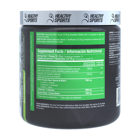 BCAA en Polvo x 192 gr con sodio y potasio - Artemisa Productos Naturales