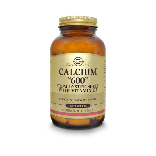 Calcio "600" Concha de Ostra con Vitamina D3 x 120 tabletas - Artemisa Productos Naturales