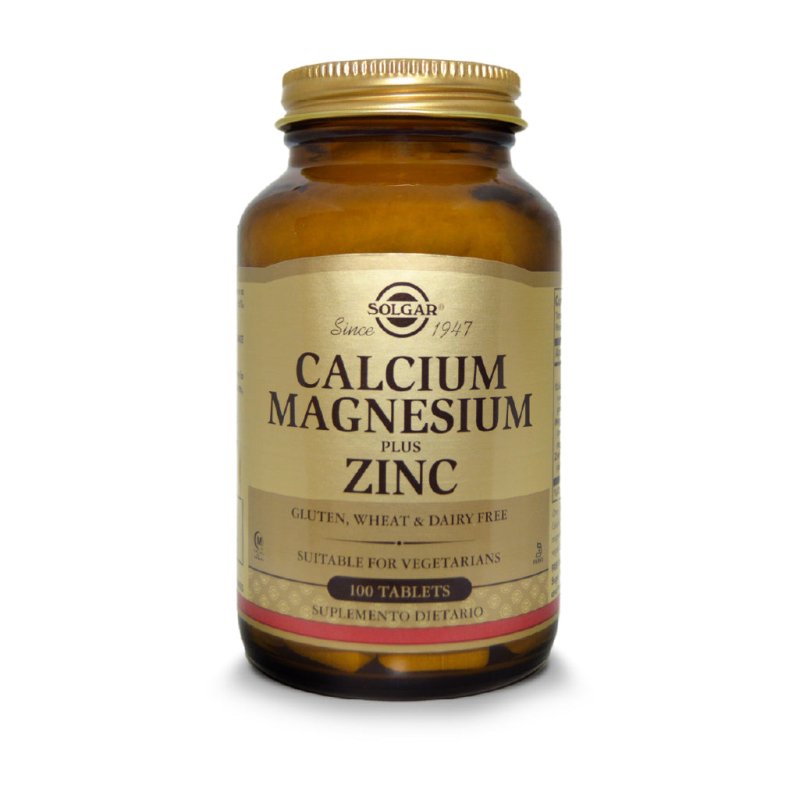 Calcio, Magnesio y Zinc x 100 tabletas - Artemisa Productos Naturales