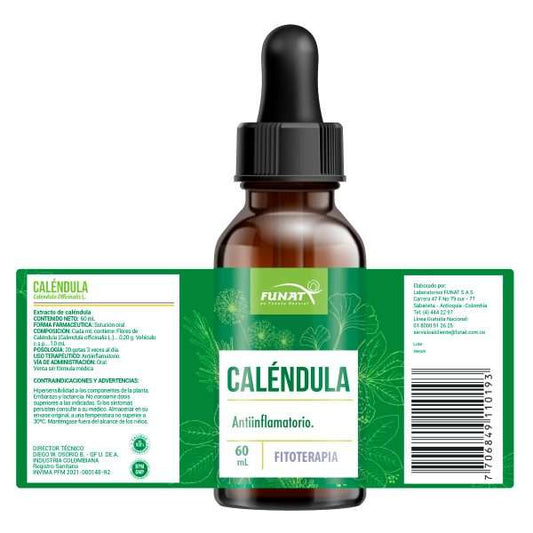 CALENDULA 60 ML FUNAT - Artemisa Productos Naturales
