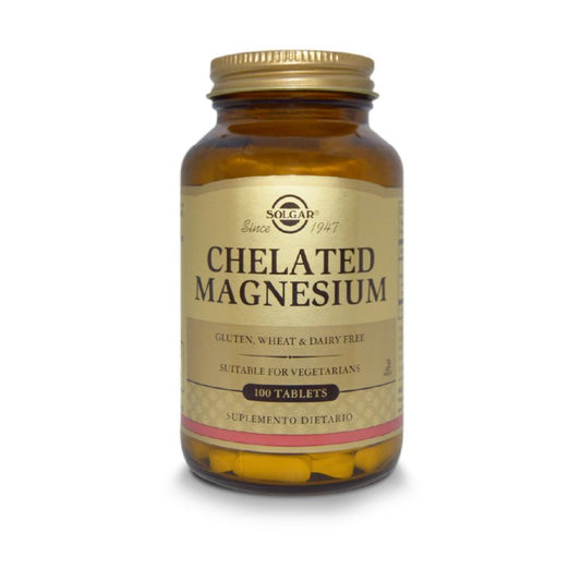 Chelated Magnesium x 100 tabletas - Artemisa Productos Naturales