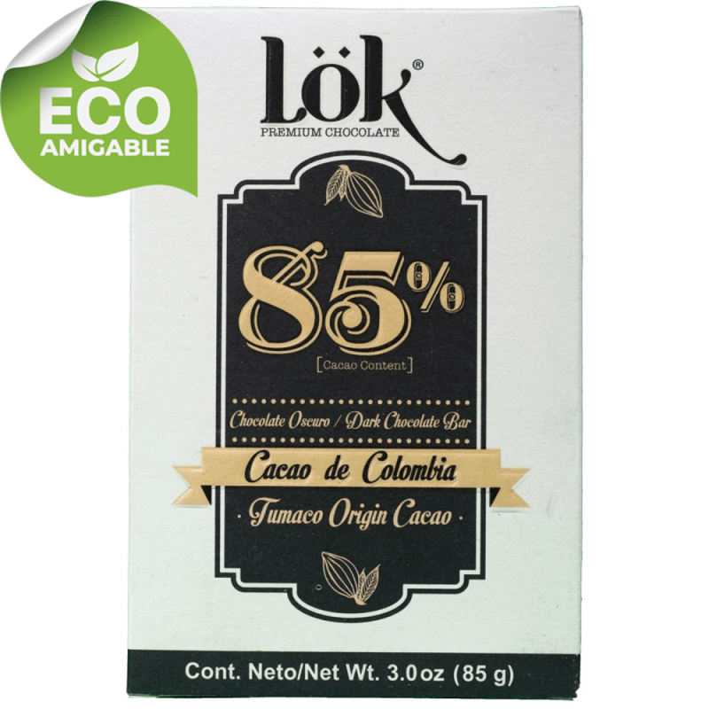 Chocolate 85% cacao Tumaco x 85 gr - Artemisa Productos Naturales