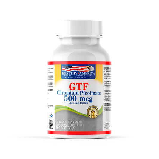 Chromium GTF 500 mcg x 100 softgels - Artemisa Productos Naturales