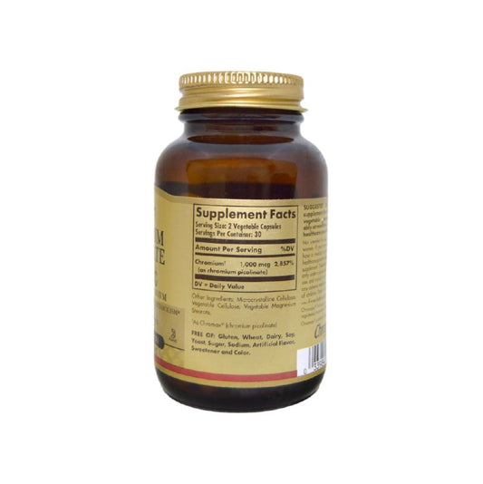 Chromium Picolinate 500 mcg x 60 cápsulas vegetarianas. - Artemisa Productos Naturales