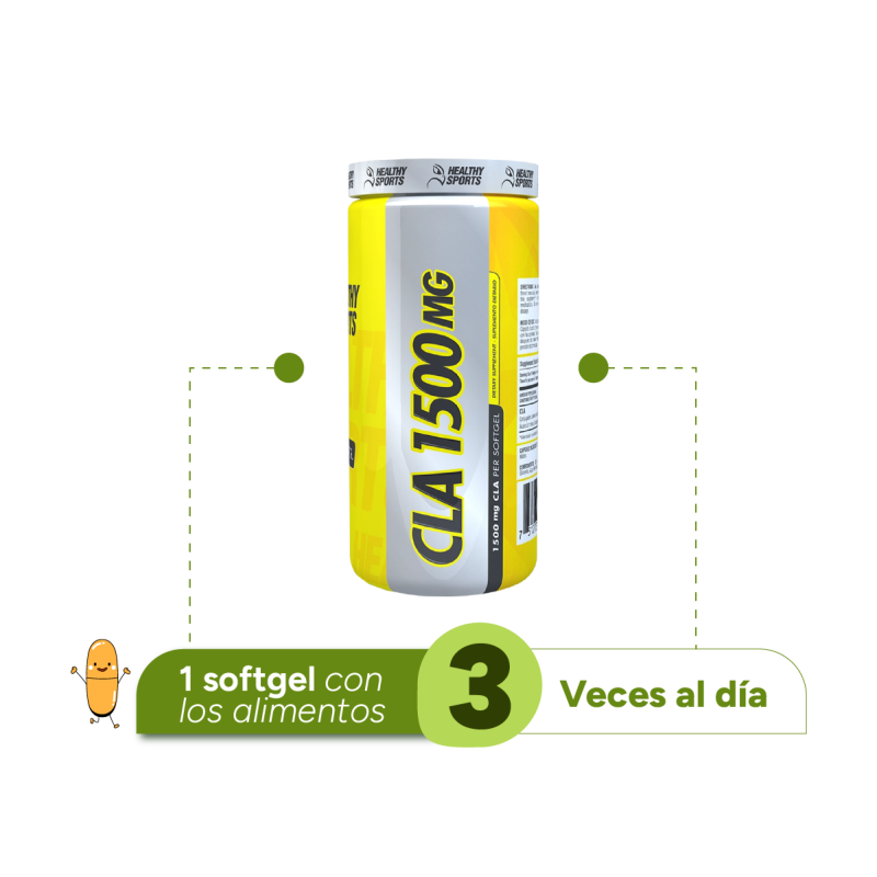 CLA 1500 mg x 90 softgels - Artemisa Productos Naturales