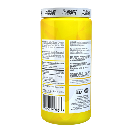 CLA 1500 mg x 90 softgels - Artemisa Productos Naturales