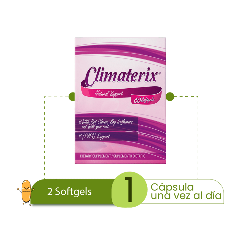 Climaterix Menopausia x 60 softgels - Artemisa Productos Naturales
