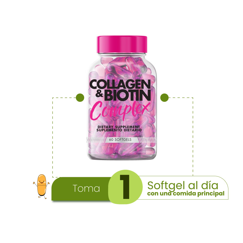 Colágeno y Biotina Complex x 60 softgels - Artemisa Productos Naturales