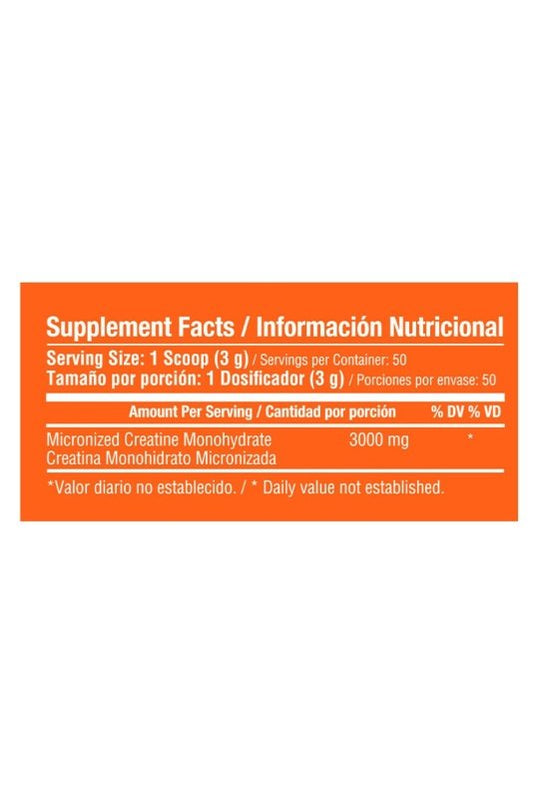 CREATINE 150 GR MONOHYDRATE HEALTHY - Artemisa Productos Naturales
