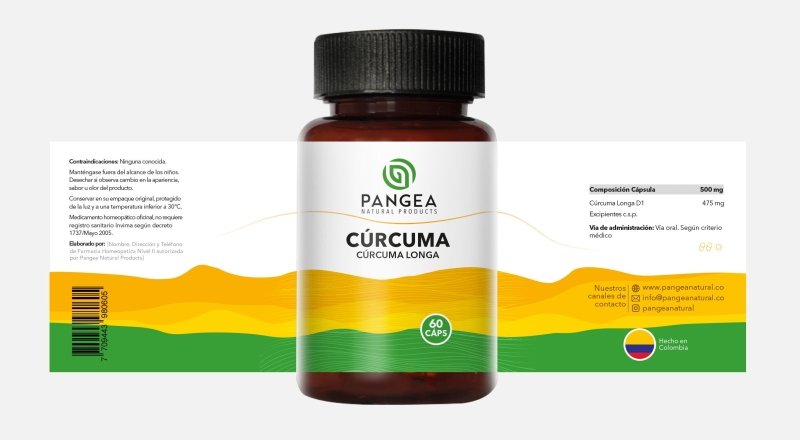 Cúrcuma x 60 cápsulas - Artemisa Productos Naturales