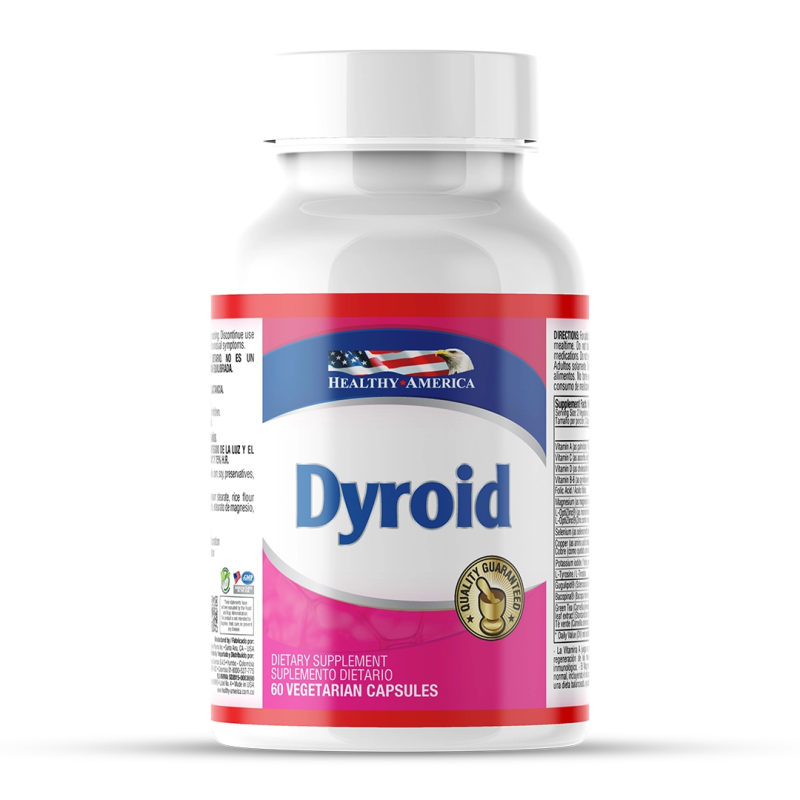 Dyroid support formula 60 cápsulas vegetarianas - Artemisa Productos Naturales