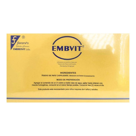 Embvit 20 sobres - Artemisa Productos Naturales
