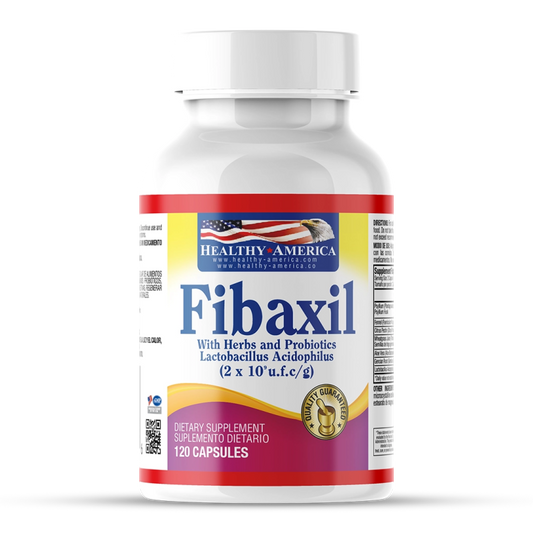 Fibaxil con hierbas y probióticos x 120 cápsulas - Artemisa Productos Naturales