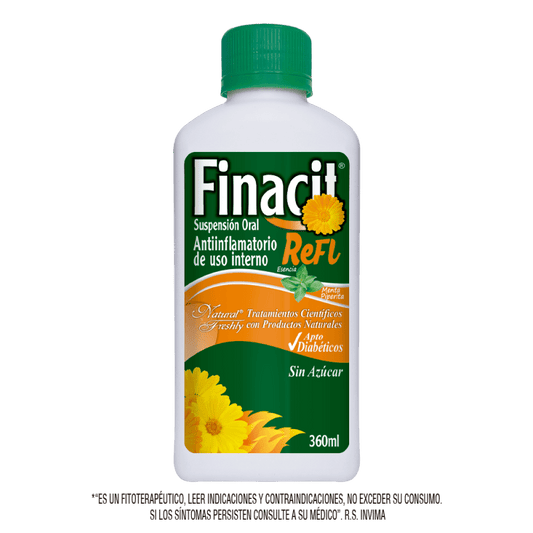 Finacit caléndula x 360 ml - Artemisa Productos Naturales
