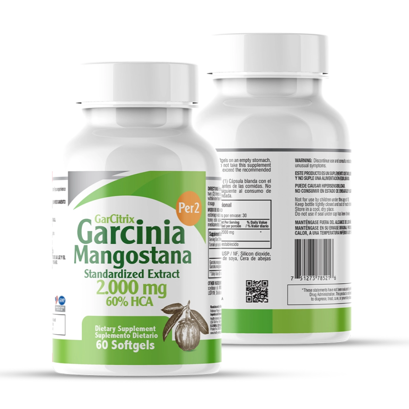 Garcinia Mangostana 2000 mg x 60 softgels - Artemisa Productos Naturales