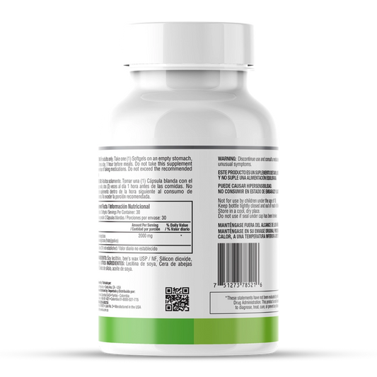 Garcinia Mangostana 2000 mg x 60 softgels - Artemisa Productos Naturales