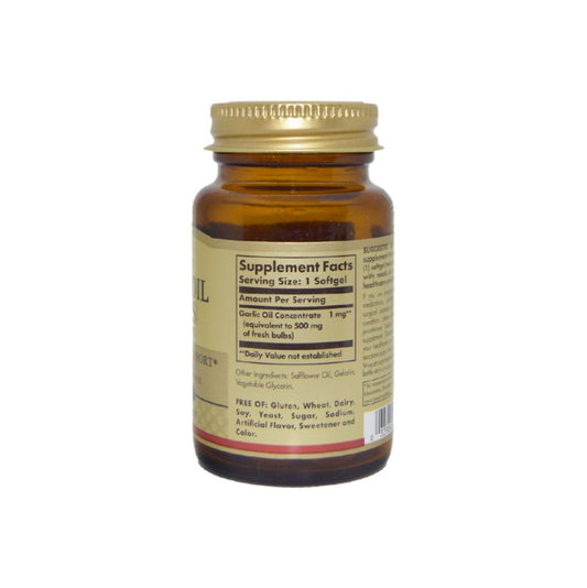 Garlic Oil en perlas concentrado x 100 softgels - Artemisa Productos Naturales