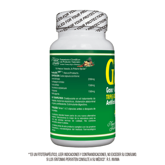 Gax Off x 50 cápsulas - Artemisa Productos Naturales