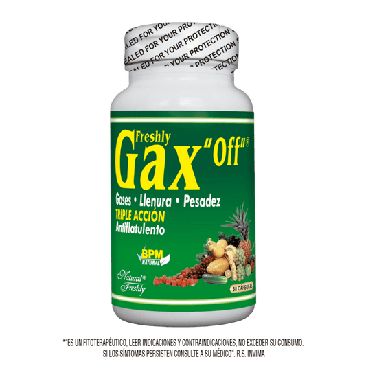Gax Off x 50 cápsulas - Artemisa Productos Naturales