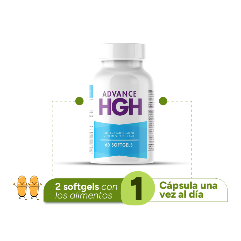 HGH Advance x 60 softgels - Artemisa Productos Naturales