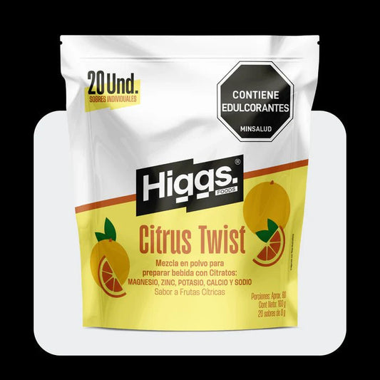 Higgs Citrus Twist Pack x20 unidades - Artemisa Productos Naturales