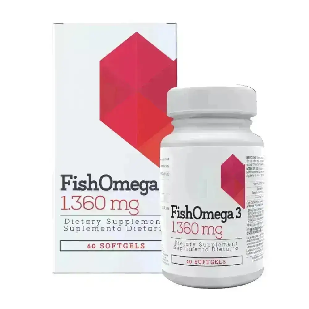 FISH OMEGA 3 1360MG - 60 SOFTGELS HEALTHY