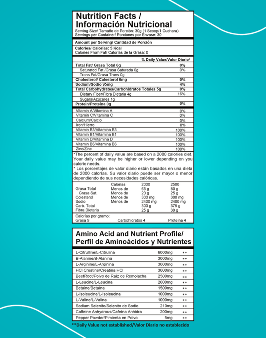 Intenze fruit 1.9 libras - Artemisa Productos Naturales