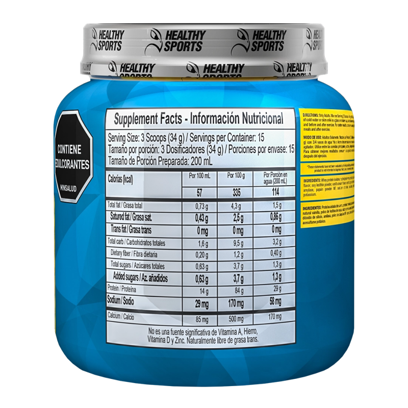 ISO Whey 100% x 510 gr. 15 servicios - Artemisa Productos Naturales
