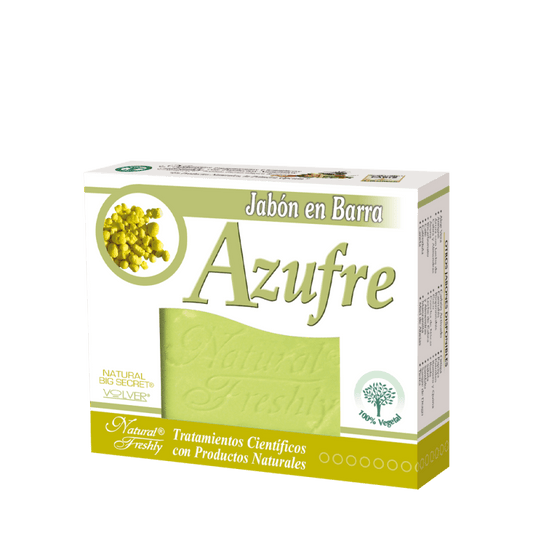 Jabón en barra de azufre x 90 gr - Artemisa Productos Naturales