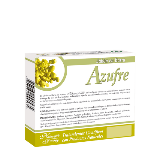 Jabón en barra de azufre x 90 gr - Artemisa Productos Naturales