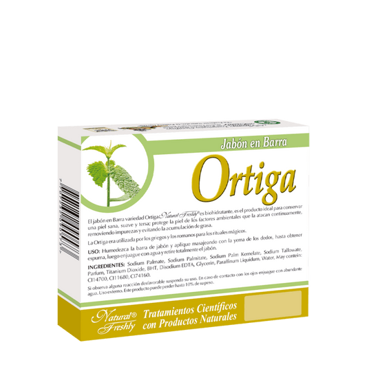 Jabón en barra de ortiga x 90 gr - Artemisa Productos Naturales