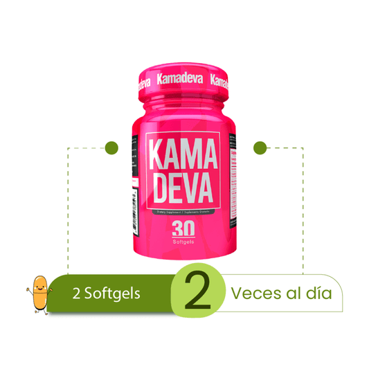 Kamadeva x 30 softgels con soya, fenogreco y maca. - Artemisa Productos Naturales