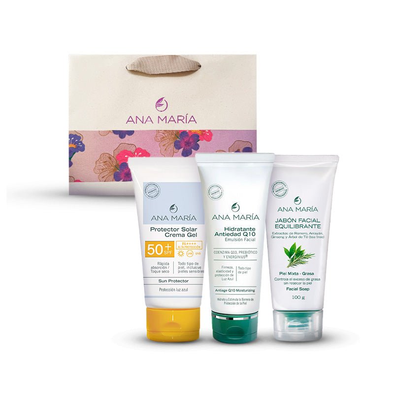 KIT MADRES ANA MARIA JABÓN + HIDRATANTE + PROTECTOR - Artemisa Productos Naturales