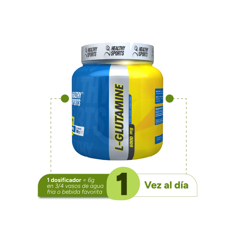 L Glutamine 6000 mg 360 gr polvo - Artemisa Productos Naturales