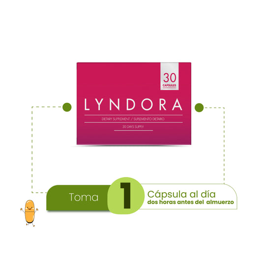 Lyndora Suplemento dietario x 30 cápsulas - Artemisa Productos Naturales