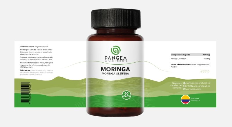 Moringa x 60 cápsulas - Artemisa Productos Naturales