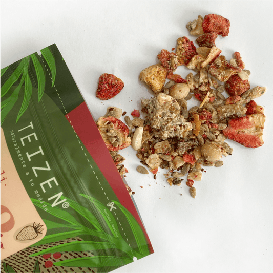 Müesli Macadamia & Berries 342 g Keto Teizen - Artemisa Productos Naturales