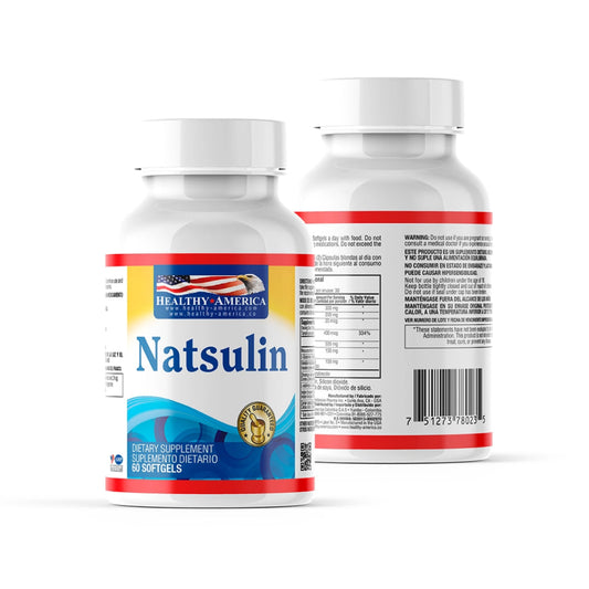 Natsulin x 60 softgels - Artemisa Productos Naturales