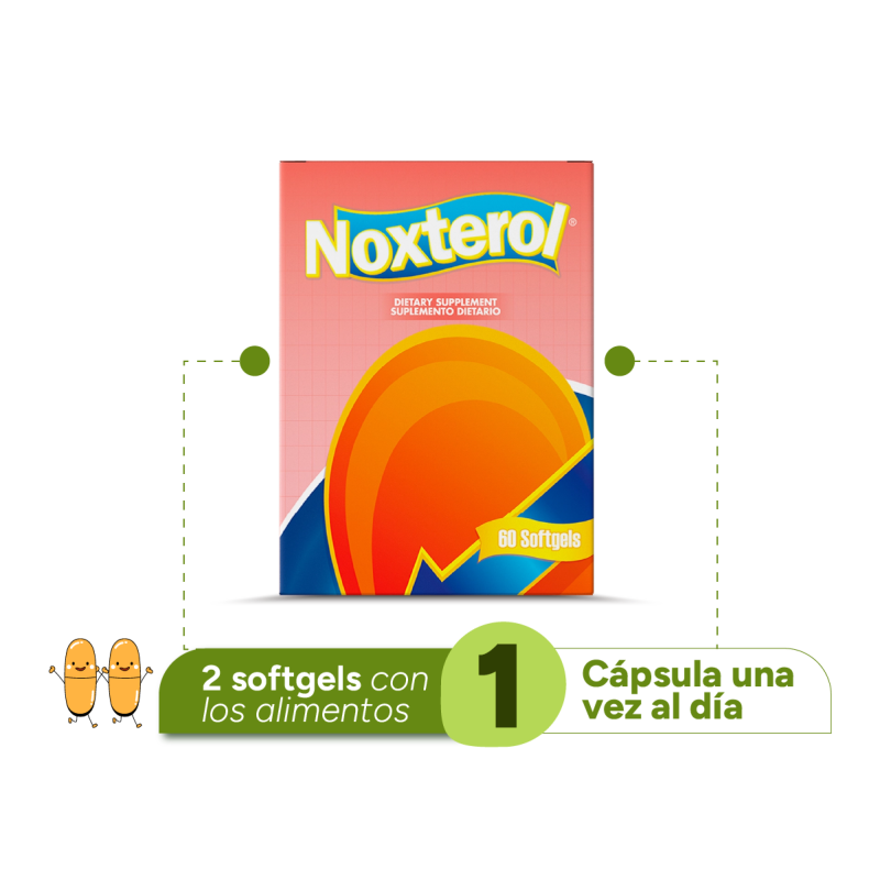 Noxterol x 60 softgels - Artemisa Productos Naturales