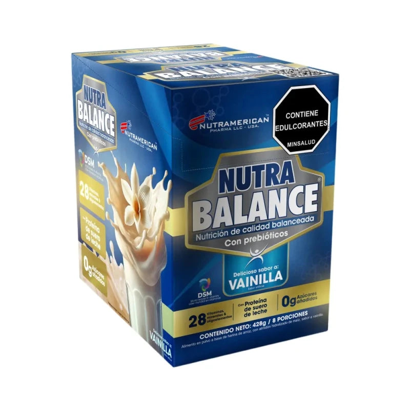 Nutra Balance Vainilla 400 g 8 sachets x 50 g. Elite Nu - Artemisa Productos Naturales