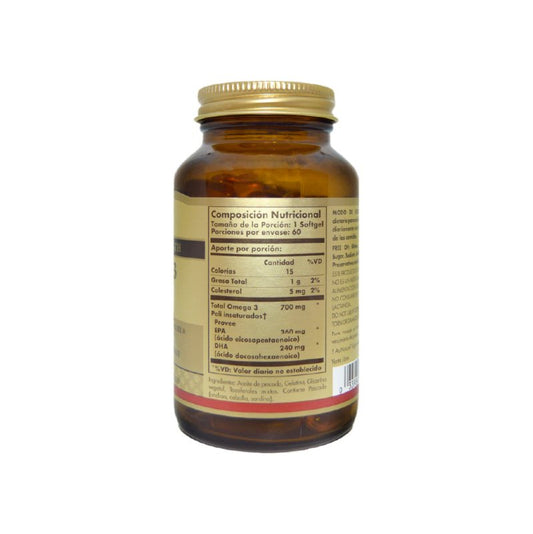 Omega 3 700 mg EPA & DHA x 60 softgels - Artemisa Productos Naturales