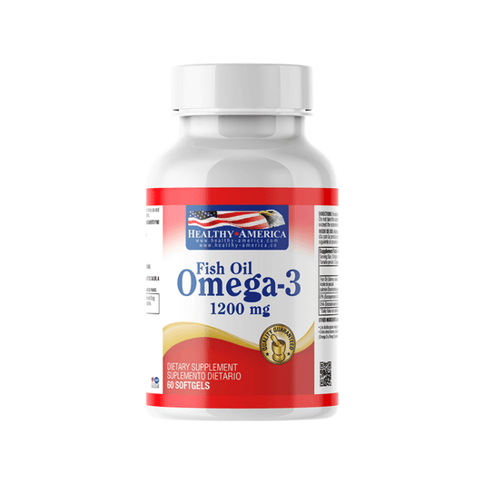 Omega 3 Fish Oil 1200 mg x 60 softgels - Artemisa Productos Naturales