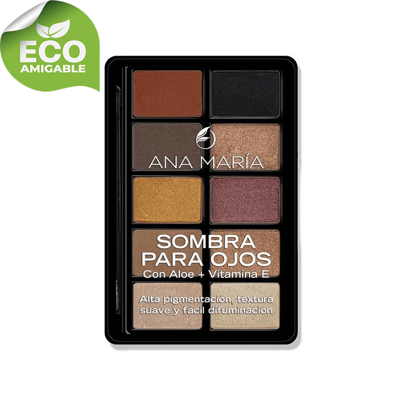 Paleta 10 sombras desierto x 13 g - Artemisa Productos Naturales