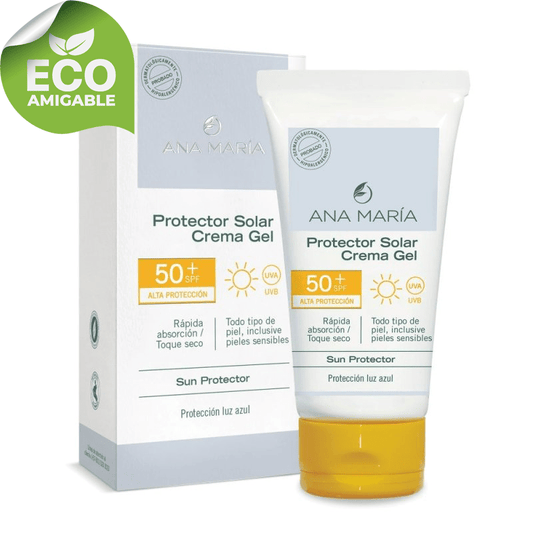 Protector Solar crema gel 50 SPF con aloe vera y vitamina E x 50 gr - Artemisa Productos Naturales