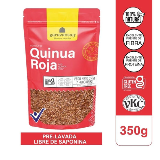 QUINUA ROJO 350 g KARAVANSAY - Artemisa Productos Naturales